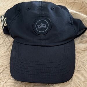 Peter Millar Black Crown Logo Hat